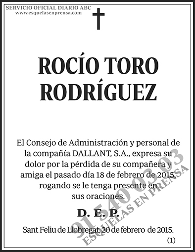 Rocío Toro Rodríguez